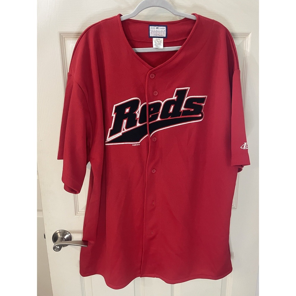 Cincinnati Reds Men's Button Up Jersey Size XL‎